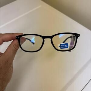 Tri Focus Blue Light +1.00 3 Powers In One Reader Black